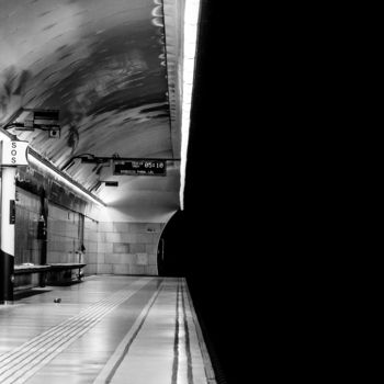 Fotografie getiteld "Tunnel" door Andrey Lukovnikov, Origineel Kunstwerk, Digitale fotografie