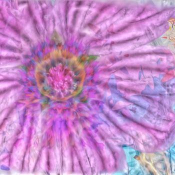 Digital Arts titled "Cybernetic Bloom Re…" by Luna Ljus, Original Artwork, 2D Digital Work