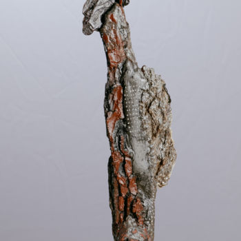 Sculptuur getiteld "METAMORPHOSES" door Hayet Aoudjhane, Origineel Kunstwerk, Hout