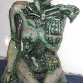 Sculpture titled "EL HABITAT" by Mir Lusewix, Original Artwork