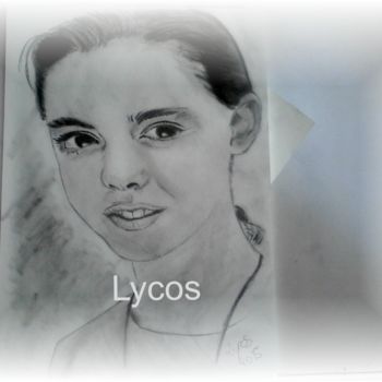 Dessin intitulée "christina ricci" par Lycos, Œuvre d'art originale, Crayon
