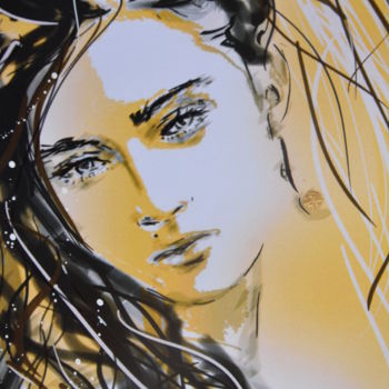 Digital Arts titled "Madonna" by Lydia Roche, Original Artwork, Digital Painting