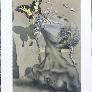 Printmaking titled "Salvador Dalì - All…" by Lydia De Ville, Original Artwork, Lithography