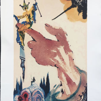 印花与版画 标题为“Salvador Dalì - Il…” 由Lydia De Ville, 原创艺术品, 光刻技术