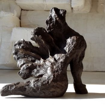 Sculptuur getiteld "Auxo" door Lydie Clergerie, Origineel Kunstwerk, Keramiek