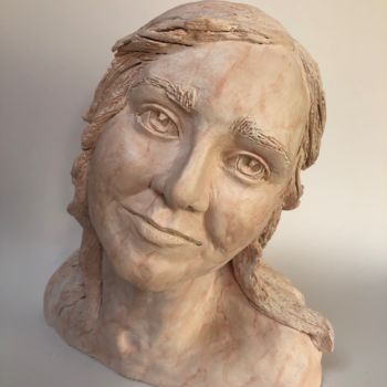 Sculpture intitulée "Seline" par Lora, Œuvre d'art originale, Argile