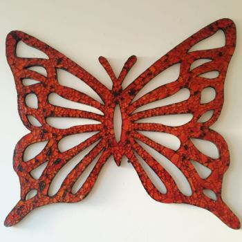 Artcraft titled "BORBOLETA (Mosaico…" by Ly Martí, Original Artwork, Home Décor