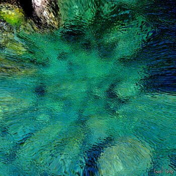 Photographie intitulée "Aquarêve 52" par Lyonel Tortey, Œuvre d'art originale, Photographie numérique