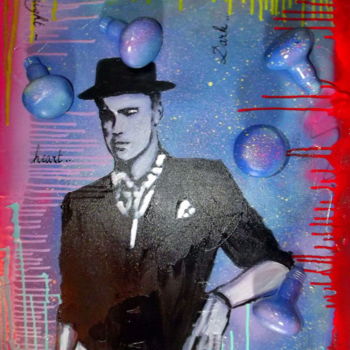 Schilderij getiteld "Dorian" door Lyric.P / H, Origineel Kunstwerk, Airbrush