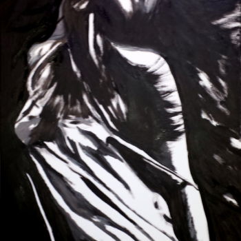 Pintura titulada "Déshabillez-moi" por Lyric.P / H, Obra de arte original, Acrílico