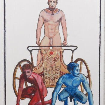 Le Chariot, septième lame du Tarot.