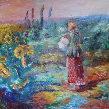 绘画 标题为“Volya” 由Lyudmila Bashuk, 原创艺术品, 油