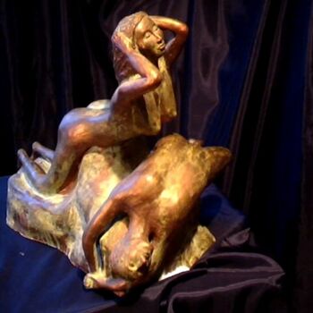 Sculpture intitulée "ROMEO ET JULIETTE" par Lyza Lecomte, Œuvre d'art originale