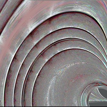 Digitale Kunst getiteld "In der Spirale" door M.E.C, Origineel Kunstwerk