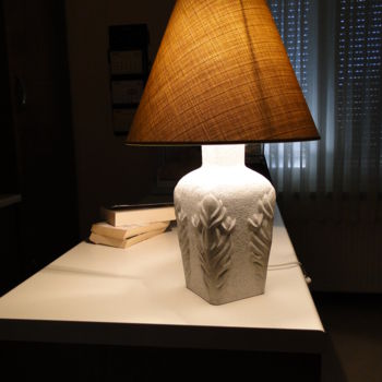 Design titled "Stone lamp - Leaves" by M-Hrovat, Original Artwork