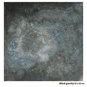 Painting titled "Mind-gravity" by Michel Marin, Original Artwork