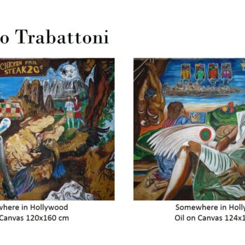 Ζωγραφική με τίτλο "diapositive2.jpg" από M Trabattoni, Αυθεντικά έργα τέχνης