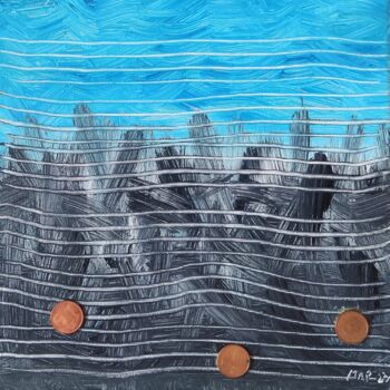 Pintura titulada "Save the oceans" por Ma Palet, Obra de arte original, Acrílico