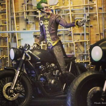 Photography titled "Gotham motorcycle c…" by Maak Bran, Original Artwork, Digital Photography