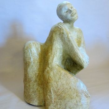 Sculptuur getiteld "Dune" door Mabé, Origineel Kunstwerk, Terra cotta