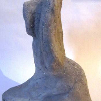 Sculpture titled "on the road again" by Mabé, Original Artwork, Terra cotta