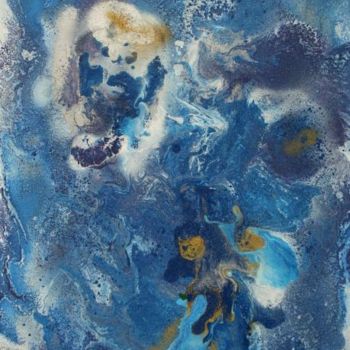 Peinture intitulée "Blue dream" par Laurence Machils, Œuvre d'art originale