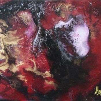 Painting titled "Mystère" by Laurence Machils, Original Artwork