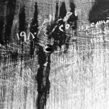 Fotografia intitolato "Graffiti dans une g…" da Laurence Meyer, Opera d'arte originale, fotografia a pellicola