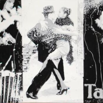 Pintura intitulada "Tango Argentino" por Österle, Obras de arte originais