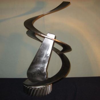 Sculpture titled "Penaturus" by Mac, Original Artwork, Metals