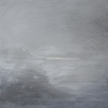 「Storm. oi/can 60x60…」というタイトルの絵画 Madara Gulbisによって, オリジナルのアートワーク, オイル
