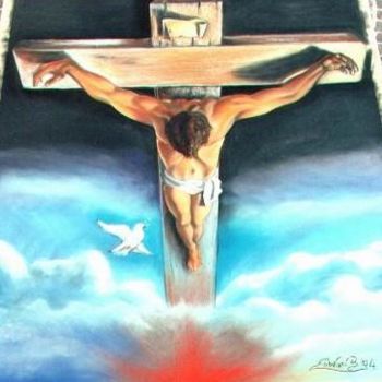 绘画 标题为“Cristo del Dalì” 由Madoner, 原创艺术品