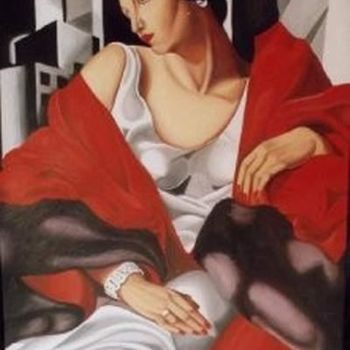 Painting titled "Madoma De Broucard…" by Madoner, Original Artwork, Other