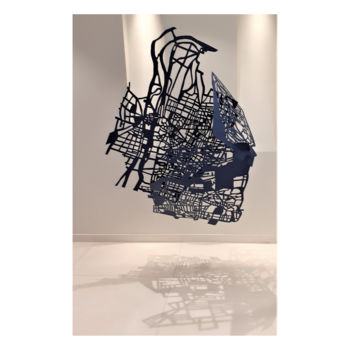 Sculpture titled "Fragments I" by Anja Madsen Pernot, Original Artwork, Cardboard