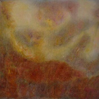 Painting titled "Moon Tortoise Danci…" by Mariska Ma Veepilaikaliyamma, Original Artwork, Pigments