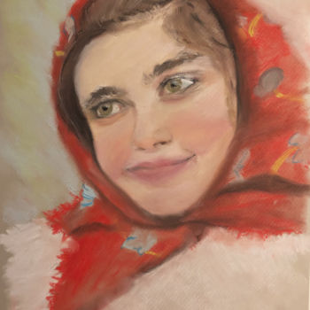 Dessin intitulée "Traditions" par Maria Ermilova, Œuvre d'art originale, Pastel