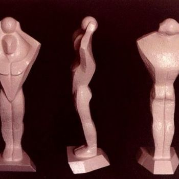 Rzeźba zatytułowany „Trophée Foot” autorstwa Magali Doche (Magali Créative), Oryginalna praca