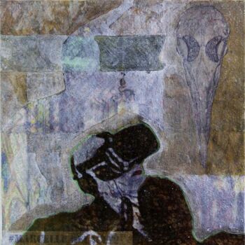 Pittura intitolato "Virtual Vision" da Marcelle Delacité, Opera d'arte originale, Acrilico