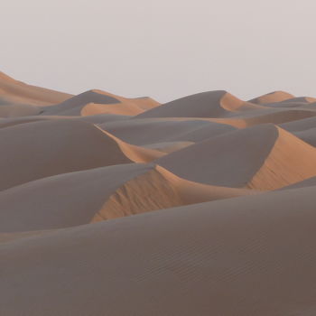 Photography titled "Dunes en Oman" by Pierre Magallon, Original Artwork