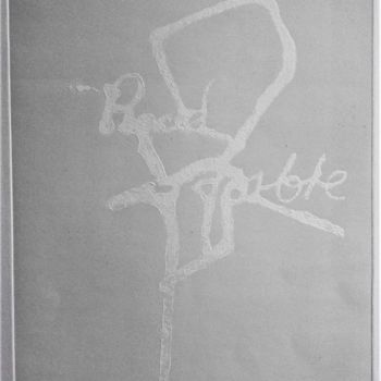 Gravures & estampes intitulée "ręce w torbie" par Magdalena Gintowt-Juchniewicz, Œuvre d'art originale, Eau-forte