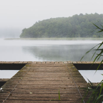 Фотография под названием "Morning on the Lake" - Magdalena Mienko, Подлинное произведение искусства, Цифровая фотография