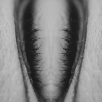 Photographie intitulée "Eye 2" par Magdalena Mienko, Œuvre d'art originale, Photographie manipulée Monté sur Panneau de bois