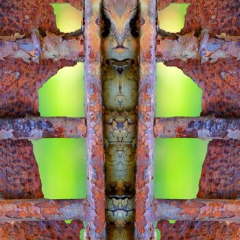 Photography titled "Rust woman" by Magdalena Mienko, Original Artwork, Manipulated Photography