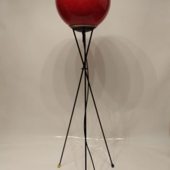 Design / Projektowanie użytkowe zatytułowany „Lampa - czerwona ku…” autorstwa Matylda, Oryginalna praca, Akcesoria