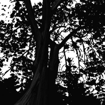 Digital Arts titled "trees" by Maggie Barra, Original Artwork