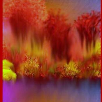 Digital Arts titled "Autumn Magic" by Maggie Barra, Original Artwork