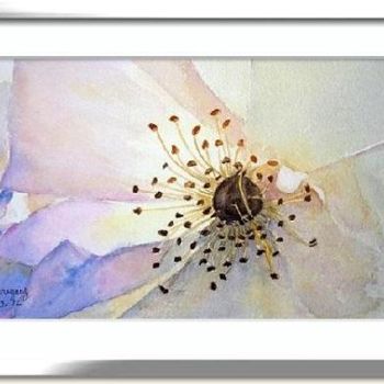 Malerei mit dem Titel "Bouquet-d-etamines" von Marguerite Rodriguez, Original-Kunstwerk, Öl
