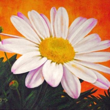 Painting titled "Marguerite" by Marguerite Rodriguez, Original Artwork, Oil