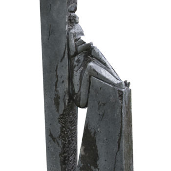 Скульптура под названием "Entre deux" - Martine Magritte, Подлинное произведение искусства, Камень