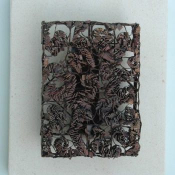 Sculpture titled "Antique Batik Stamp…" by Hyder, Original Artwork